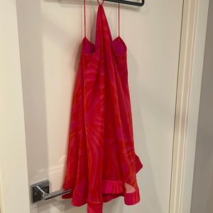 Alexis Pink and Orange Mini Dress